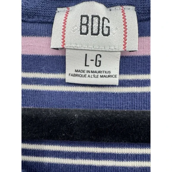 BDG Womens Large Maxi Dress T-Shirt Cotton Stretch Casual Cottage Twee Coastal - Picture 4 of 7